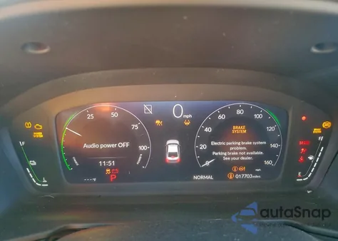 2024 Honda Accord Touring Hybrid z USA, uszkodzony, nr VIN 1HGCY2F80RA079659